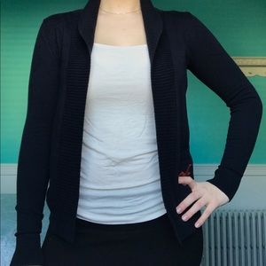 Navy blue Hollister cardigan